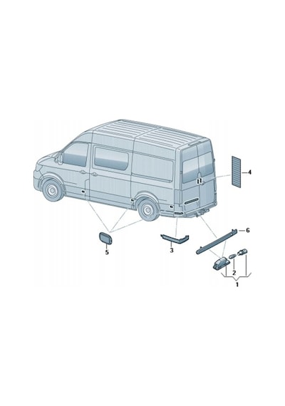 Vw Crafter Çamurluk  Sinyali Ledli 2017 Sonrası 7C3945061B
