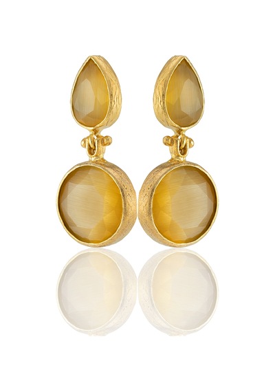 Kadir Jewellery 22 Ayar Altın Kaplama Vintage Küpe -el İşçiliği Ve Hipoalerjenik Küpe Sarı 30386406