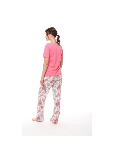 Pijadore 1439 Kadın Kısa Kollu Pijama Takım 001