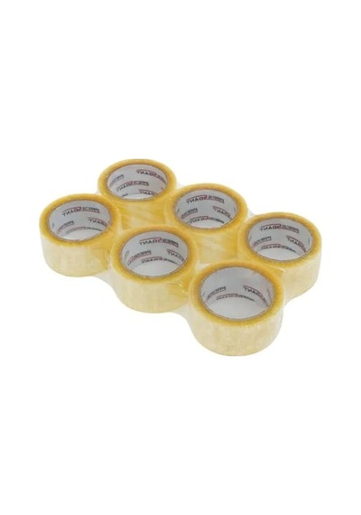 Şeffaf Koli Bandı, 45 Mm X 100 M, 6'lı Paket 1