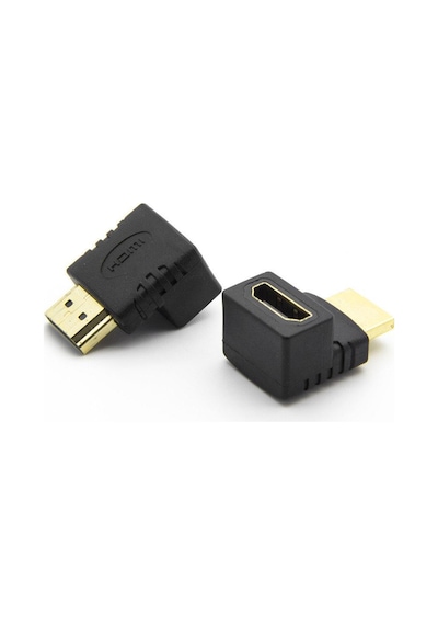 Vcom Hdmi Erkek To Hdmi Dişi L Vertical Çevirici