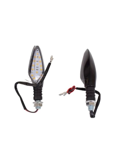 Hsgl Motorsiklet Led Çıta Model Sarı Sinyal