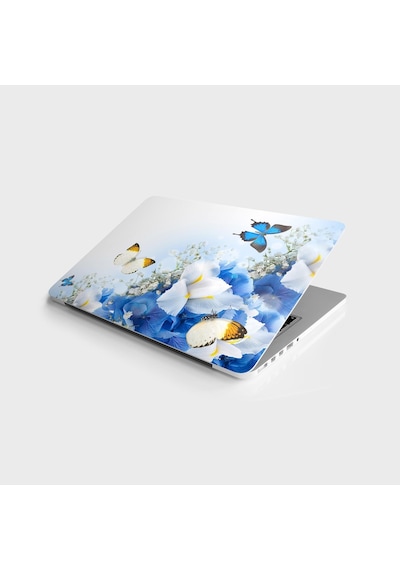 Laptop Sticker Bilgisayar Notebook Pc Kaplama Etiketi Kelebek Çiç (546590068)