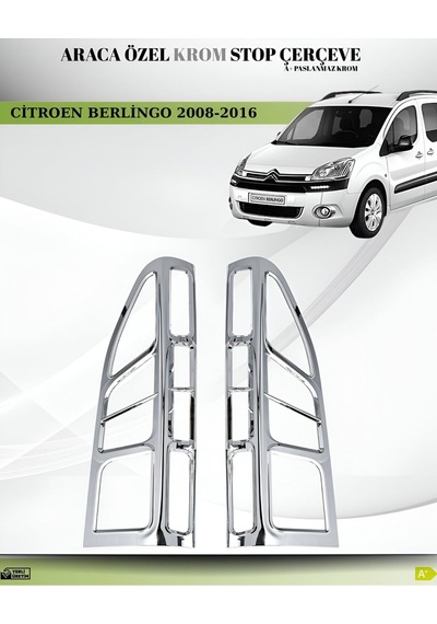 Citroen Berlingo Stop Çerçevesi Abs Krom A+ 2008-2018