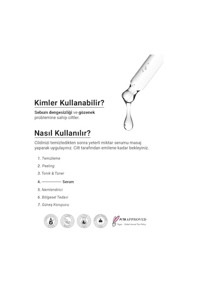 The NewLab Gözenek Sıkılaştırıcı Ve Sivilce Karşıtı Cilt Bakımı Serumu 30 Ml (Niacinamide 10% Zinc 1%)