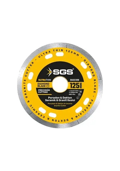 Sgs2306 - 125x1.1mm Profesyonel Porselen Kesici Ultra İnce