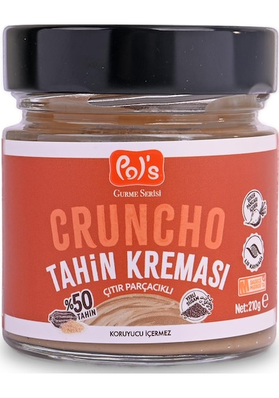 Pol's Gurme Cruncho Çıtır Parçacıklı Tahin Kreması 210 G