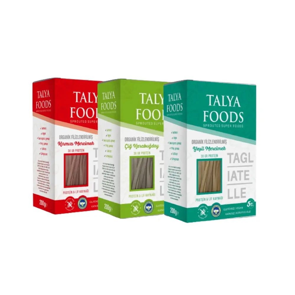 Talya Foods Tagliatelle 3'lü Süper Avantaj Set 3x200g