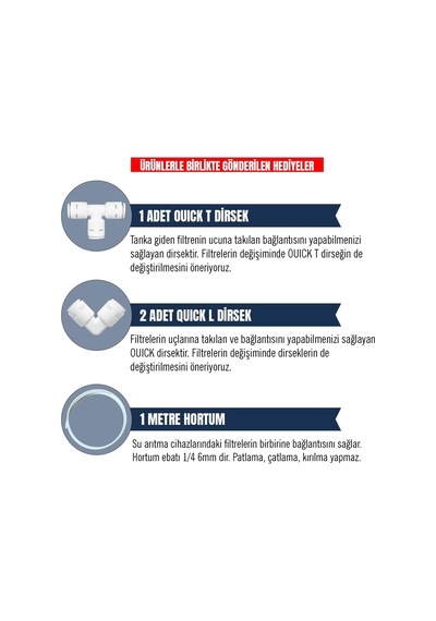 Lexroo Alkali Filtre Su Arıtma Cihazı Filtresi Tüm Cihazlarla Uyumludur Standart