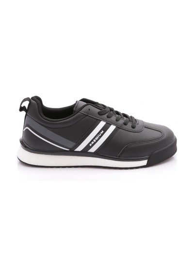 M.P Mp 251-2838 Erkek Jogging Spor Ayakkabı SİYAH-BEYAZ