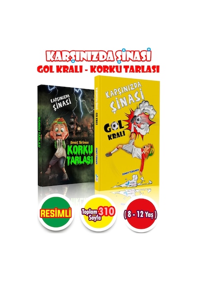 Karşınızda Şinasi Serisi 2 Kitaplı Set - Demet Türkmen