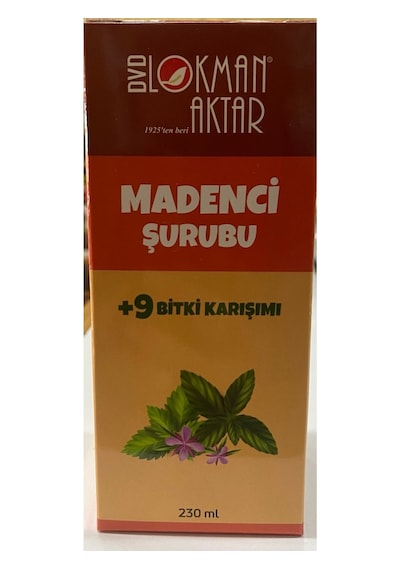 Lokman Aktar Madenci Şurubu 230 ML