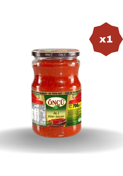 Öncü Acı Biber Salçası 700 Gr- 1 Adet