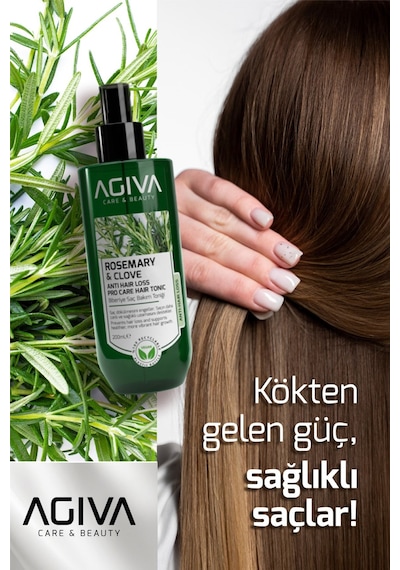 Agiva  Biberiye&Karanfil Saç Bakım Toniği 200 ML