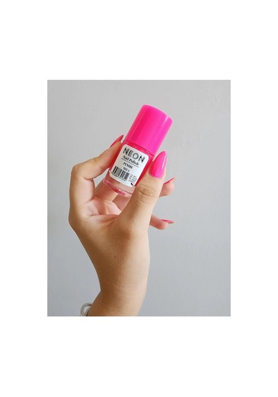 Mov Neon Oje Pembe No:1 001 Transparent