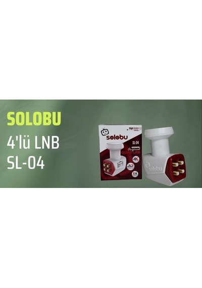 Solobu Dörtlü Lnb 4 Lü Lnb