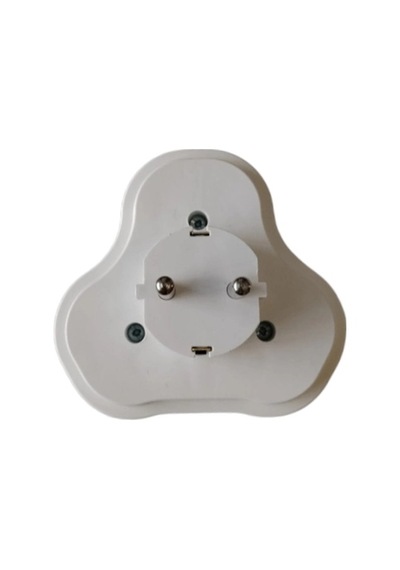 Arvia Topraklı Üçlü Golyat Beyaz 3lü Yonca Fiş Priz 16 Amper 220 Volt Ip20