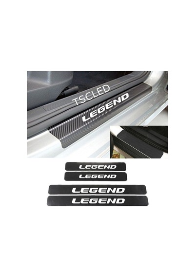 Legend Karbon Kapı Eşiği Koruma Sticker 4 Adet