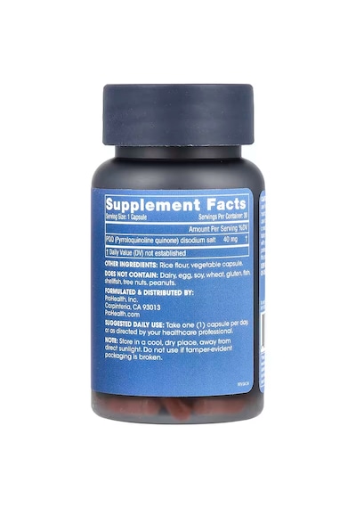 Prohealth Longevity Pure Pqq Supports Memory And Cognitive 40 Mg 30 Caps Aromasız
