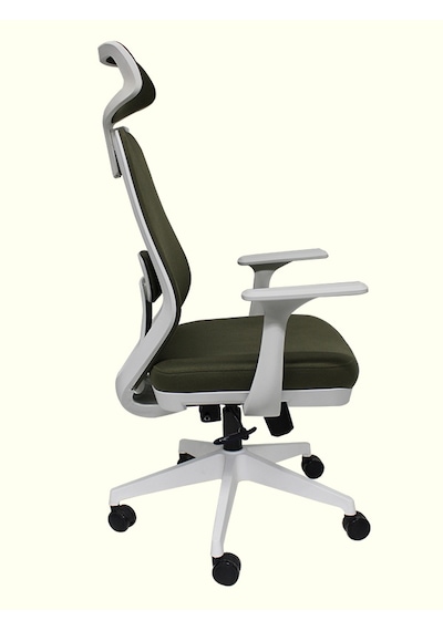 Apex White Pro Yönetici Koltuğu Ofis Koltuğu Yeşil