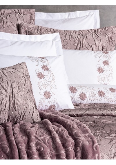 Cotton Box Platinium Çeyiz Seti Theresa Pudra