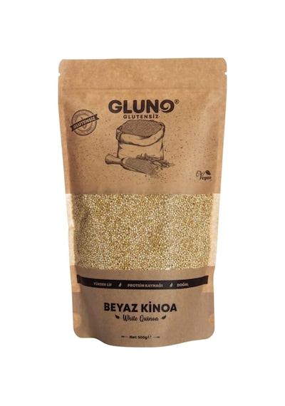 Gluno Glutensiz Beyaz Kinoa 500 G