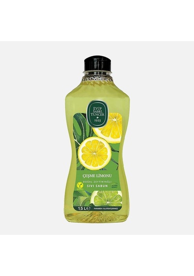 Eyüp Sabri Tuncer Çeşme Limonu Zeytinyağlı Sıvı Sabun 1,5l