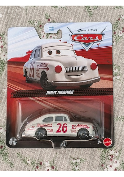 Disney Cars Cars Tekli Karakter Araçlar Jimmy Lugrench Beyaz