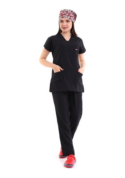 Bflex Unisex Likralı Yarasa Kol Takım - 6403 Siyah-6911 6403 Siyah Soft