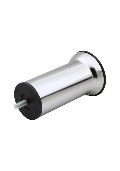 Mobilya Kanepe Baza Koltuk Çekyat Yükseltme Ayağı Kalın Diş M10 Krom Metal 10 Cm 4 Adet Diğer