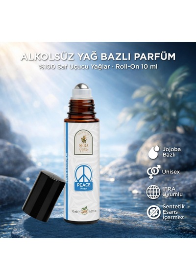 Peace Huzur Yağ Bazlı Parfüm Roll-on 10 Ml Aromatik