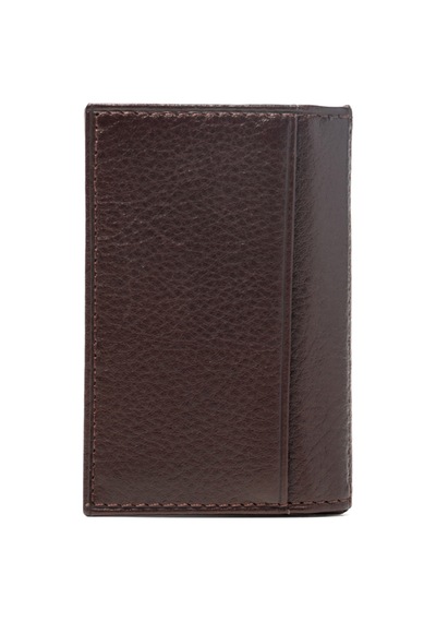 Kahve Cüzdan & Kartlık Unisex 825 Grande Deri Cüzdan Kartlık kahverengi