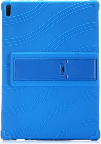 Lenovo Tab 4 10 (Tb-X304,X704 Standli Silikon Kilif 284055864 - Renk / Kirmizi