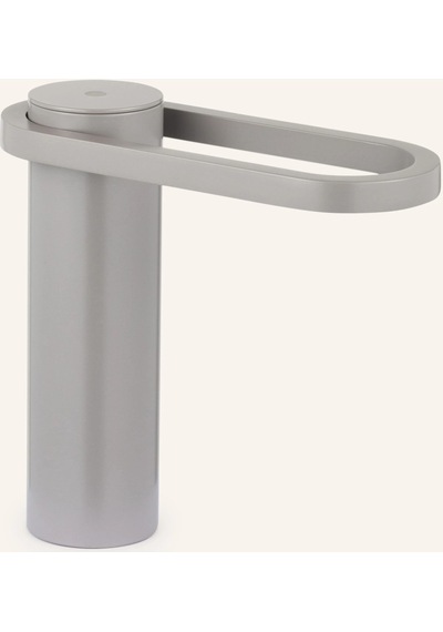 Hoop Led Masa Lambası Ip54 Su Geçirmez Taşınabilir Şarjlı Işık 22 Cm Gri