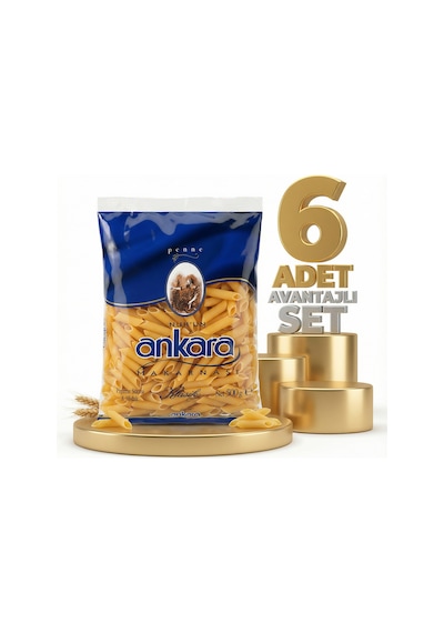 Ankara Kalem Makarna 6x500 Gr