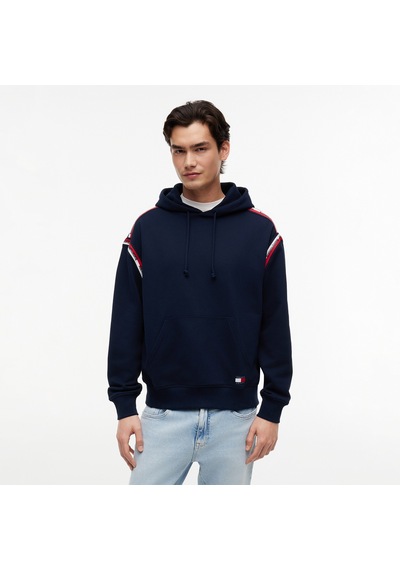Tommy Hilfiger Relaxed Tape Erkek Lacivert Sweatshirt Dm0dm23155 Çok Renkli