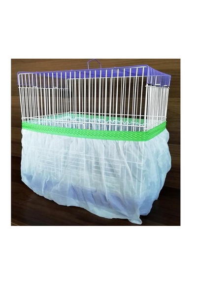 Büyük Boy Xxl Kuş Kafes Tülü 60 X 35 X 30 Cm - Renk Yeşil