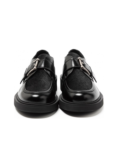 Nero Black Oxford Klasik Kadın 79y1 Frau Horsyalias Siyah