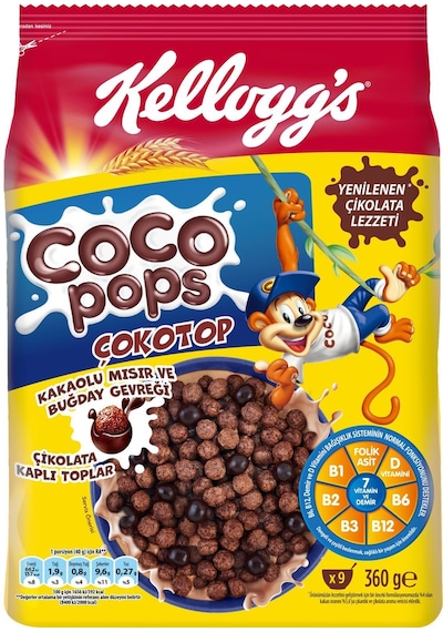 Kellogg's Cocopops Çokotop 360 G