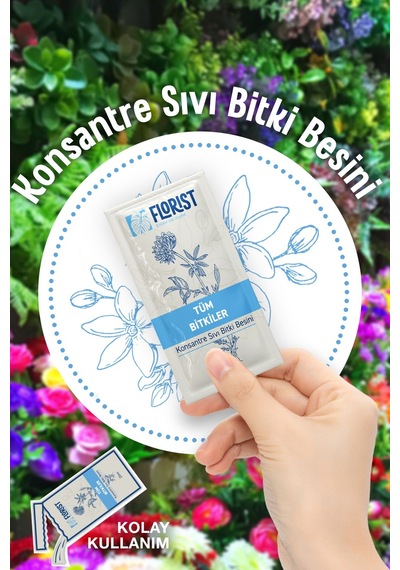 Florıst Tüm Bitkiler Genel Kullanım Sıvı Konsantre Bitki Besini 200