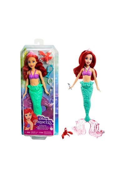 Disney Prenses Denis Kızı Ariel Ve Aksesuarları Hlw34