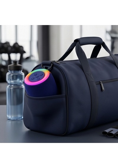 Bluetooth Hoparlör Kablosuz Taşınabilir Rgb Hoparlör Renkli Işıklı