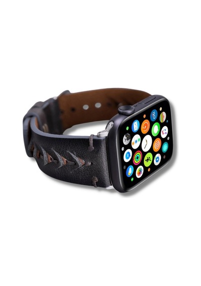 Apple Watch Uyumlu Deri Kordon 42-44-45mm Boras Vs4ef