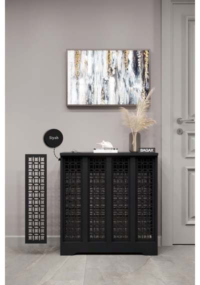 Dekoratif Petek Dolabı Kalorifer Peteği Kapatma Ünitesi Modern Tasarım İç Ölçü 76 Cm Dış Ölçü 80 Cm Petek 76 Siyah D1 Dekoratif Petek Dolabı Kalorifer Peteği Kapatma Ünitesi Modern Tasarım İç Ölçü 76 Cm Dış Ölçü 80 Cm Petek 76 Siyah D1