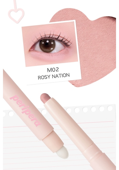 Topaklanma Yapmadan Kolayca Uygulanan Kalem Far Perıpera Mood In Shade Eye Stick M02 Rosy Nation 64337344