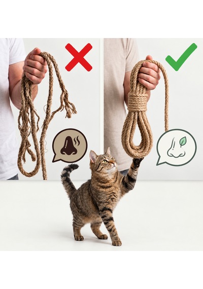 Kedi Tırmalama İpi - 8mm Jüt Halat X 25 Metre