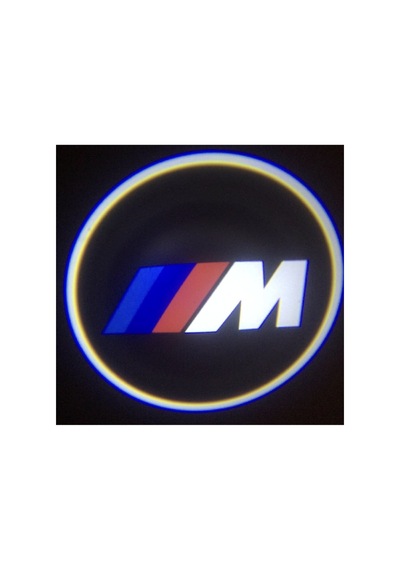 M Logolu Mesafe Karanlık Sensörlü Kapı Logo 2 Adet