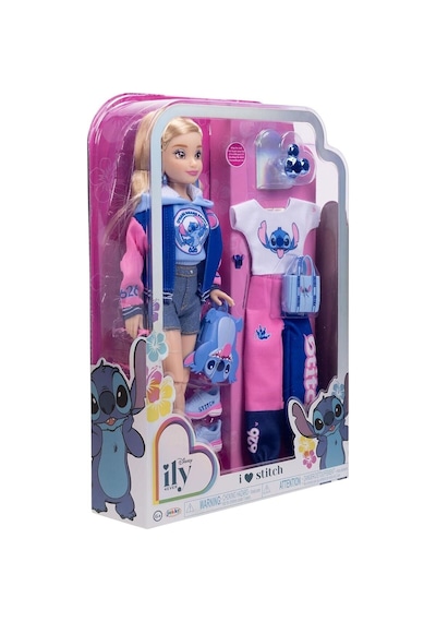 Jkıly23946 Disney İly 4ever Stitch Kolej Temalı Bebek Kıyafet Ve Aksesuarları