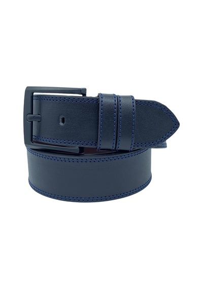 Süzer Deri x 4.5 Cm. Spor Suni Deri Dikişli Model Kemer Siyah (520968916)