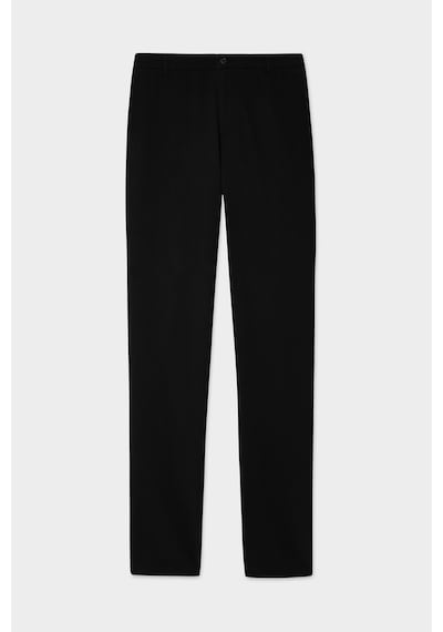 D'S Damat Ds Damat Comfort Fit Siyah Keten Karışımlı Chino Pantolon 6hc03ort01350 001